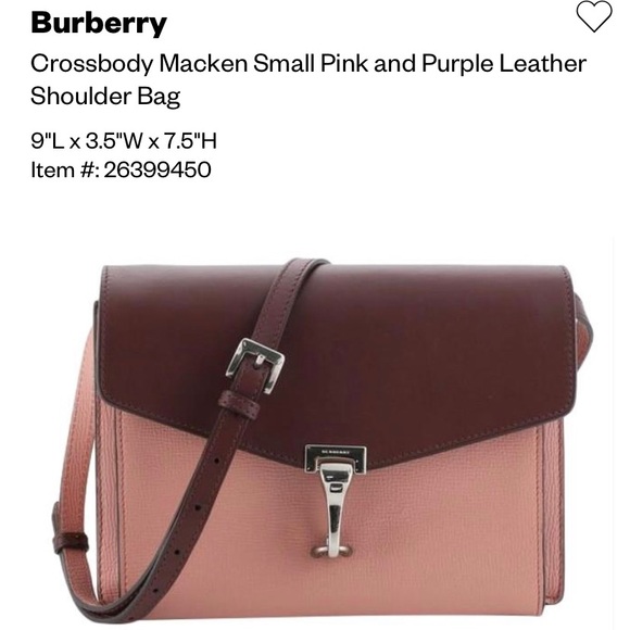 Burberry Handbags - ✨NEW✨‼️BURBERRY small macken crossbody